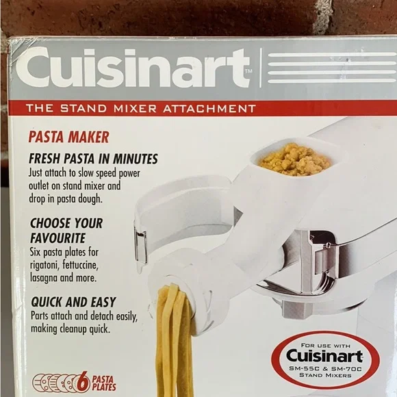 Cuisinart Kitchen Cuisinart Pasta Maker Attachment For Stand Mixer Poshmark